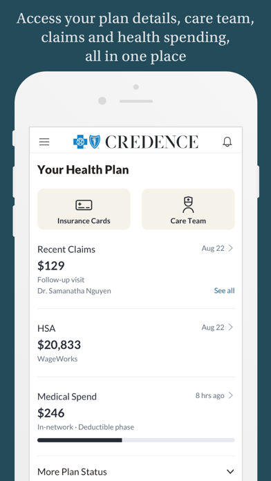 Credence Well-being Screenshot