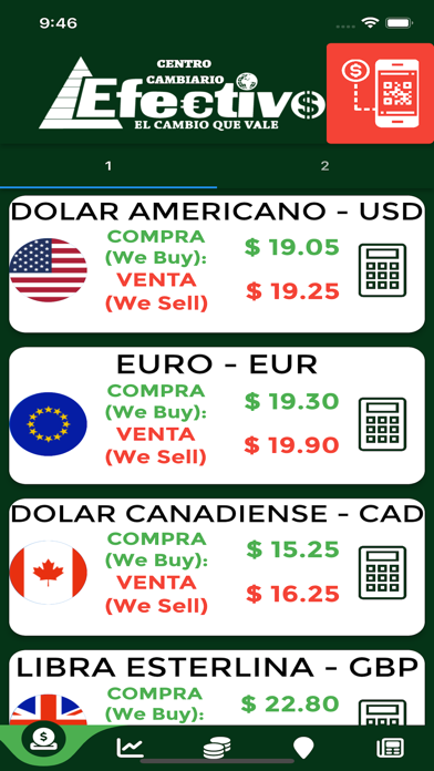 Centro Cambiario Meritrade Screenshot