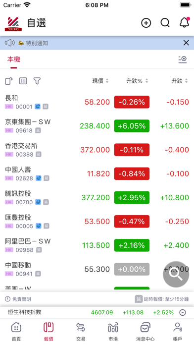 益高證劵 Screenshot