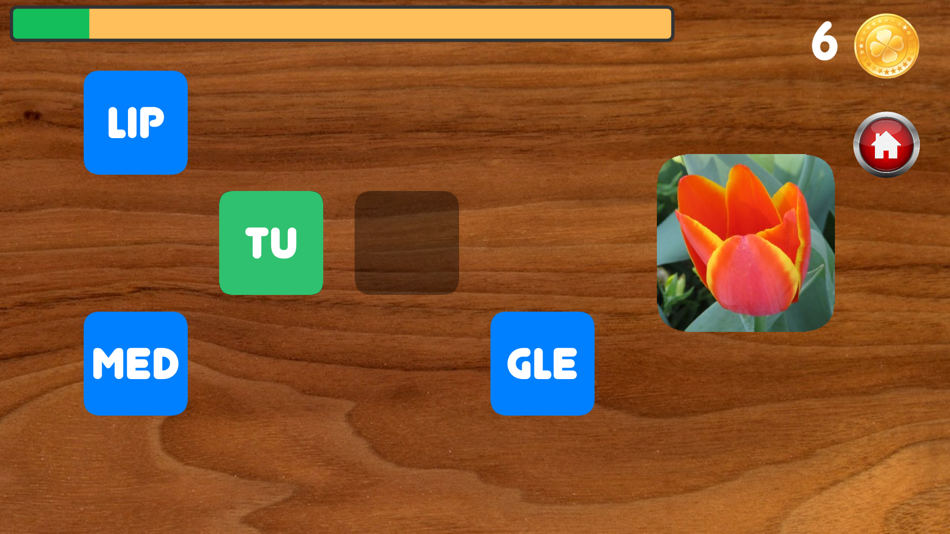 #5. Writing with syllables (iOS) Podle: Raffaele Tasso