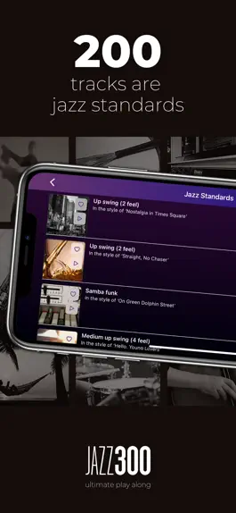 Game screenshot Jazz300 - ultimate play along hack