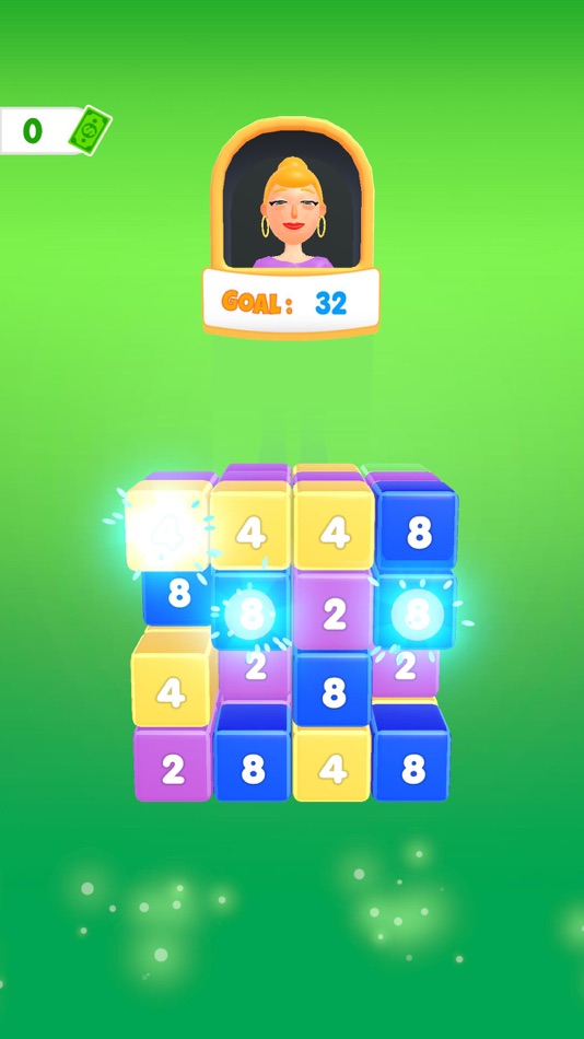 #2. 2048 Cube Puzzle (iOS) Podle: DLITE GAMES OYUN YAZILIM VE PAZARLAMA LIMITED SIRKETI