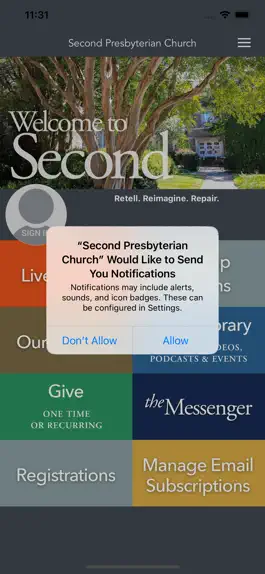 Game screenshot Second Presbyterian Church mod apk