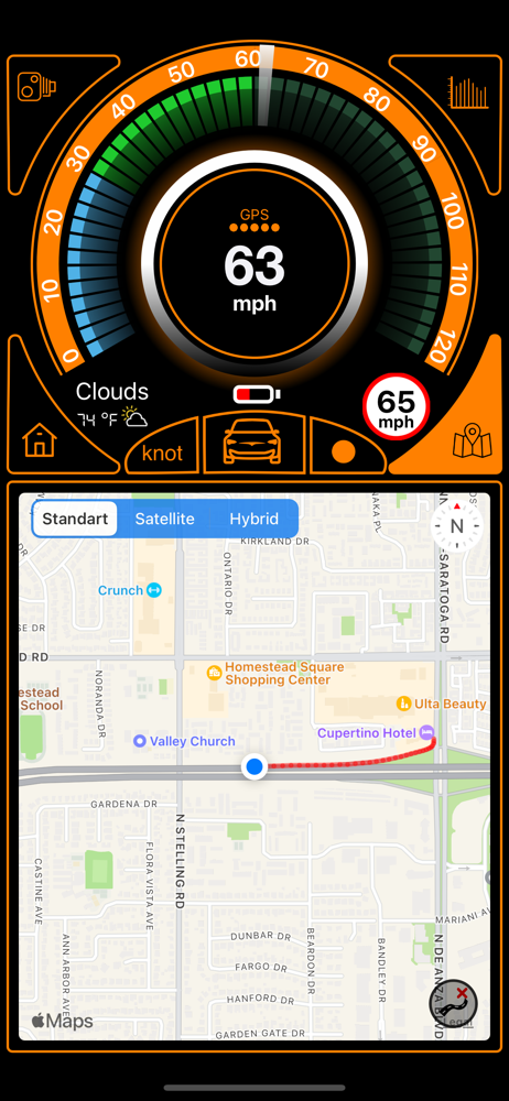 Speedometr screenshot 4