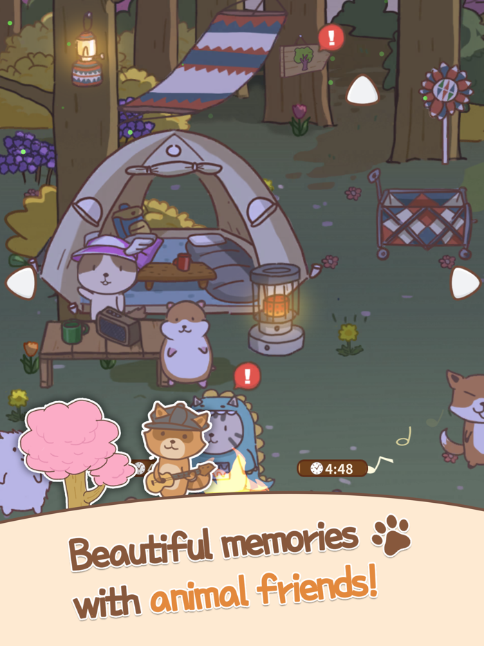 Animal Camping Idle Camp