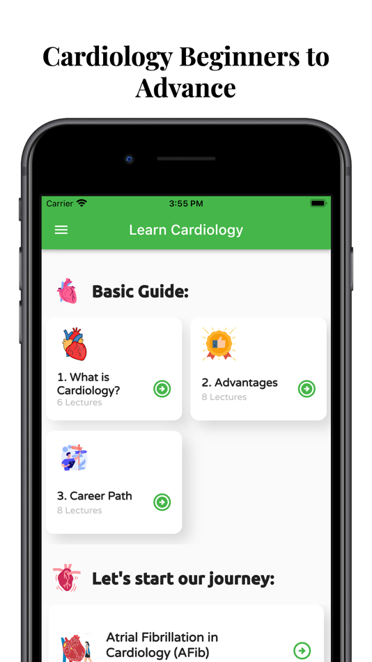 #2. Learn Cardiology Tutorials (iOS) 来自: Saqib Masood