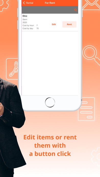 Rental Business Management App Screenshot
