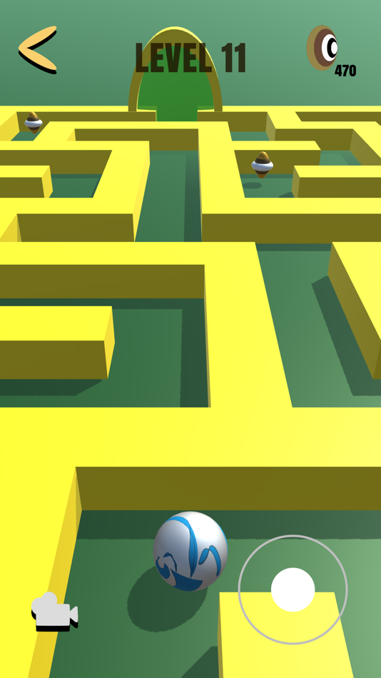 #1. Sharp Maze - 3D Labyrinth Game (iOS) 由: Baran YILDIZ