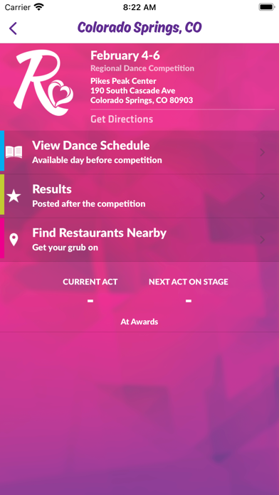 Rainbow Dance Competition Screenshot