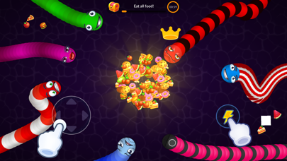 Amaze Snake: Gradient io Worms Screenshot