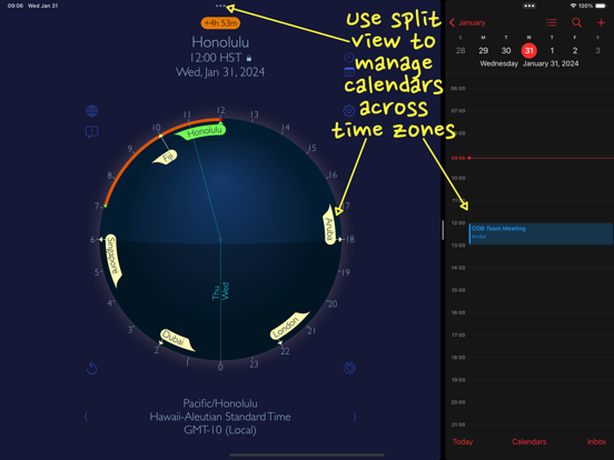 Screenshot #6 pour World Clock - Time Shifter Pro