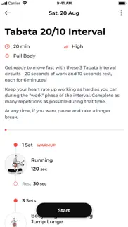 fogerty fitness iphone screenshot 3