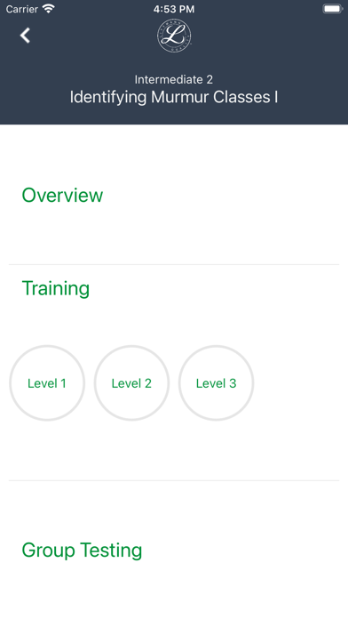 Littmann™ University Screenshot