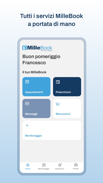 MilleBook Paziente