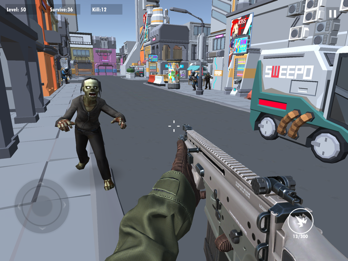 Gun BattleShooting Zombie