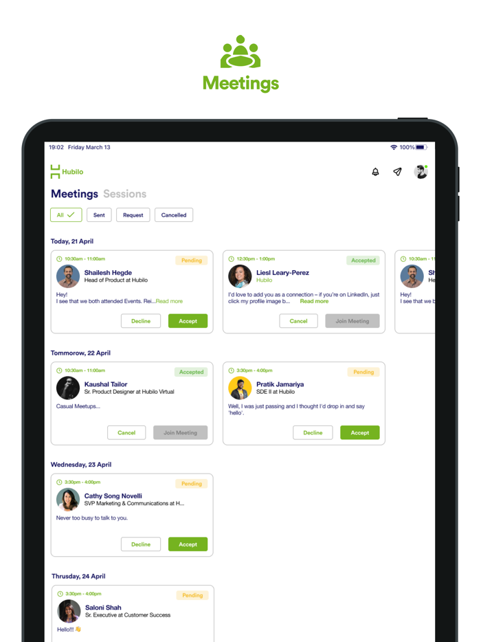 Flexible Space Association