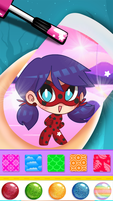 Ladybug Magic Nail Salon Screenshot