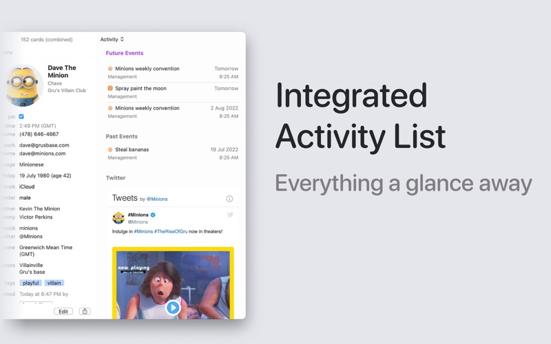 BusyContacts Screenshot