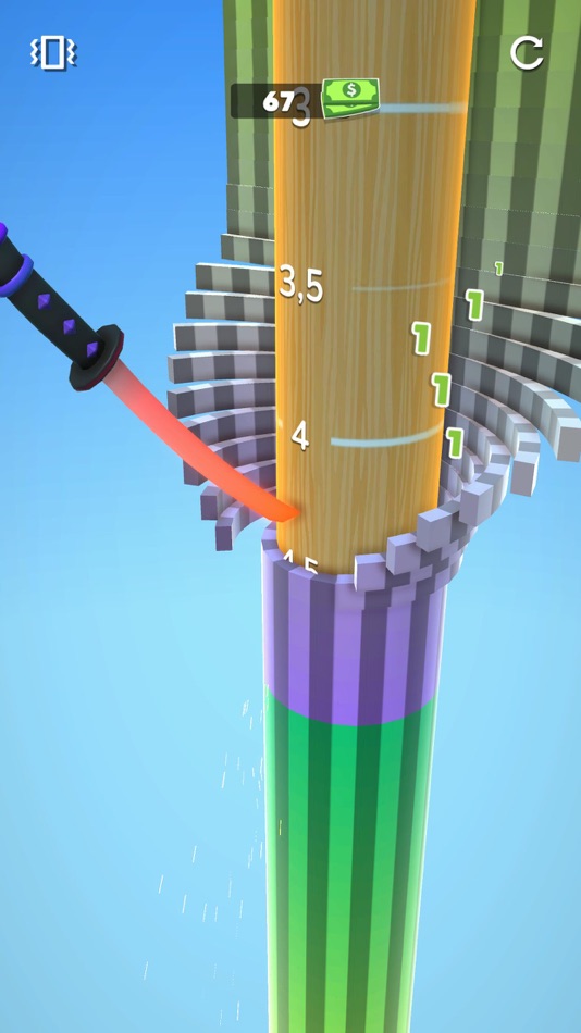 #1. Blade Breaker (iOS) 由: omer cetin