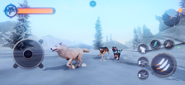 Wild Wolf Animals Simulator 3d Screenshot