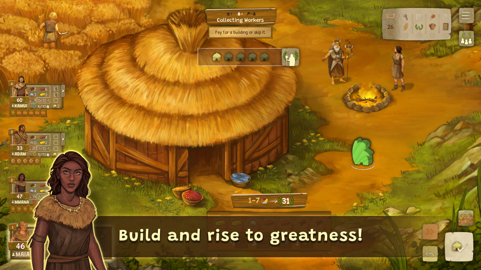 #3. Stone Age: Digital Edition (iOS) Podle: Acram Digital