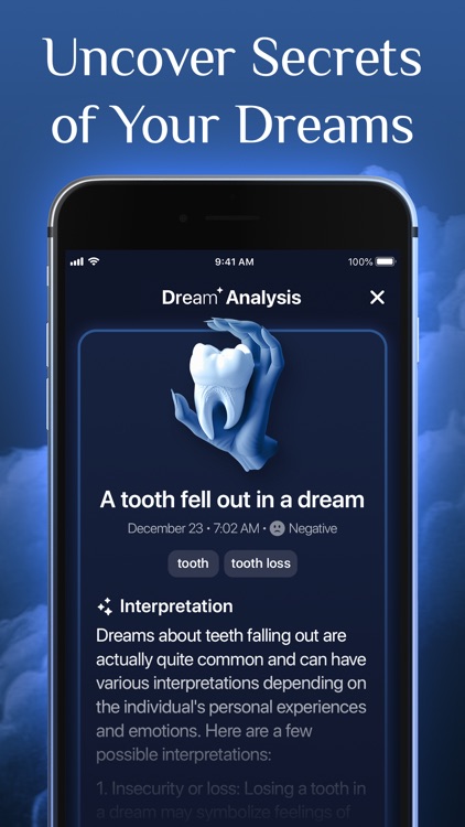 Dream Interpretation App.