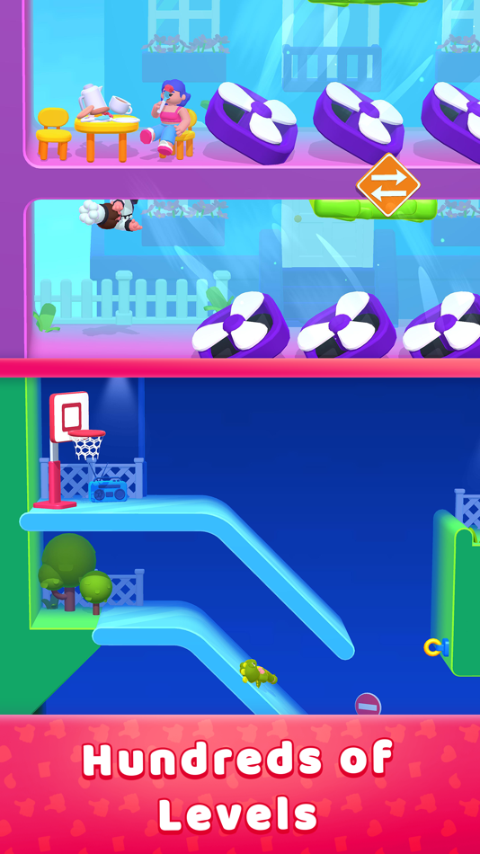 #4. Lazy Jump 3D (iOS) 来自: SayGames LTD