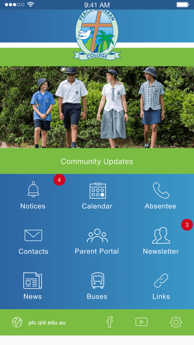 Peace Lutheran College Screenshot