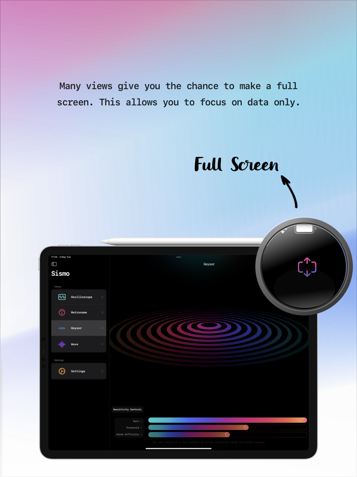 Sismo Vibration Meter and Alert