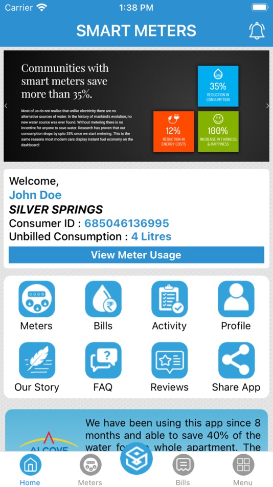 #3. Smart Meters (iOS) 由: Burhanuddin Kanchwala