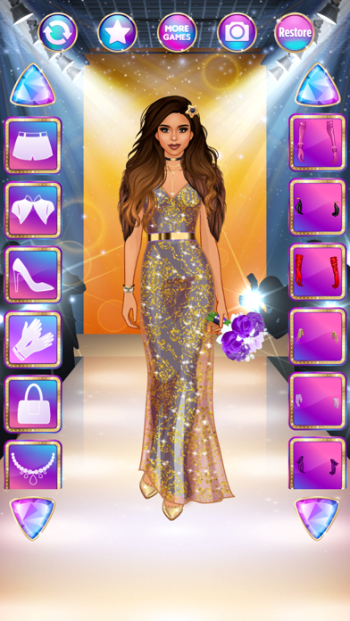 Fashion Diva Dress Up Games Screenshot