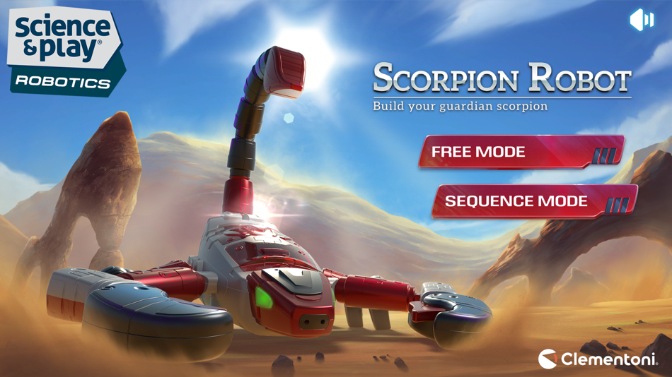 #1. Scorpion Robot (iOS) Podle: Clementoni S.p.A.