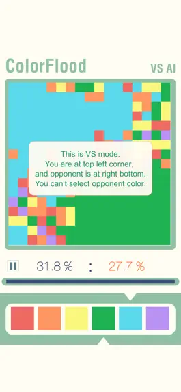 Game screenshot Color Flood : VS AI mod apk