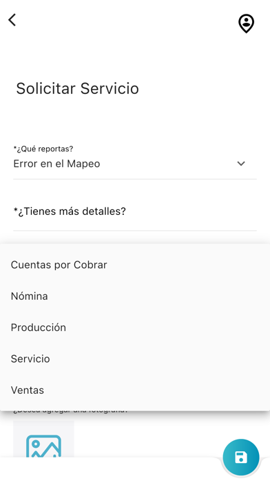 Soporte Clientes Móvil Screenshot
