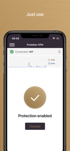 Protelion VPN screenshot #1 for iPhone