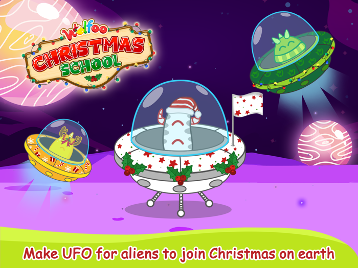 Wolfoo Christmas Day At School