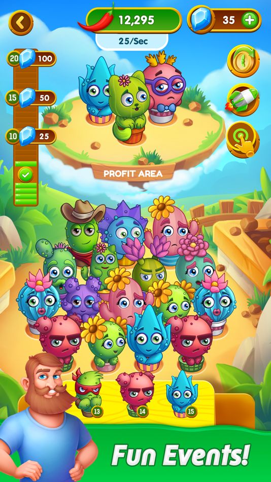 #4. Blooming Flowers: Merge Game (iOS) 由: URMOBI LTD