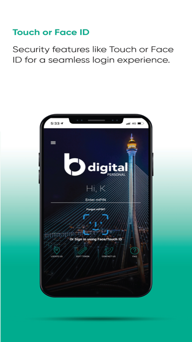 Baiduri b.Digital Personal Screenshot