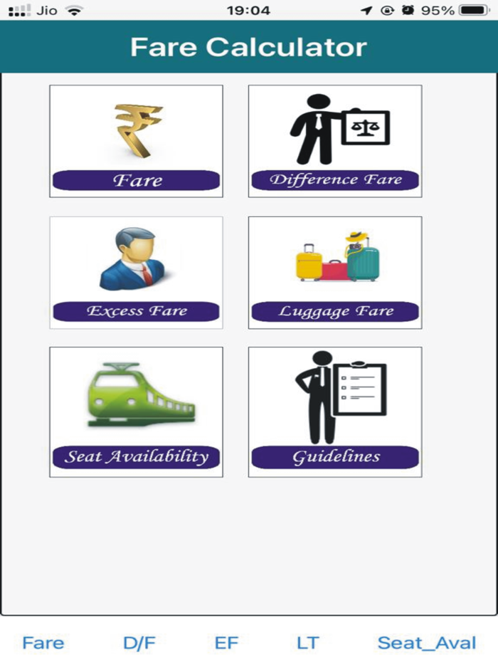 Train Fare Calculator
