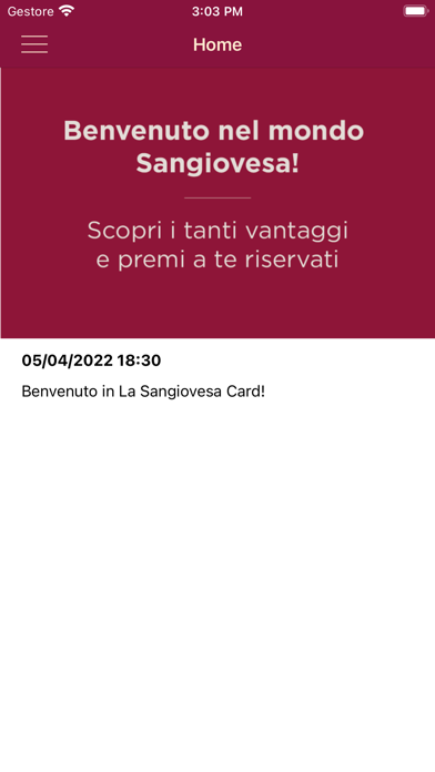 La Sangiovesa Card Screenshot