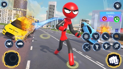 Superhero Games: Stickman Wars Screenshot