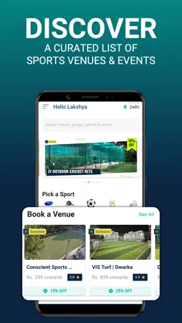 Game screenshot Hudle: Find Sports Activities mod apk