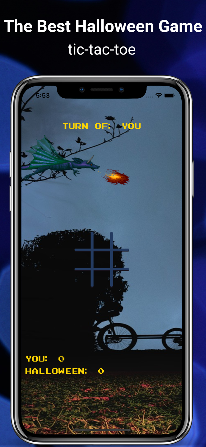 Halloween Games Tic-Tac-Toe