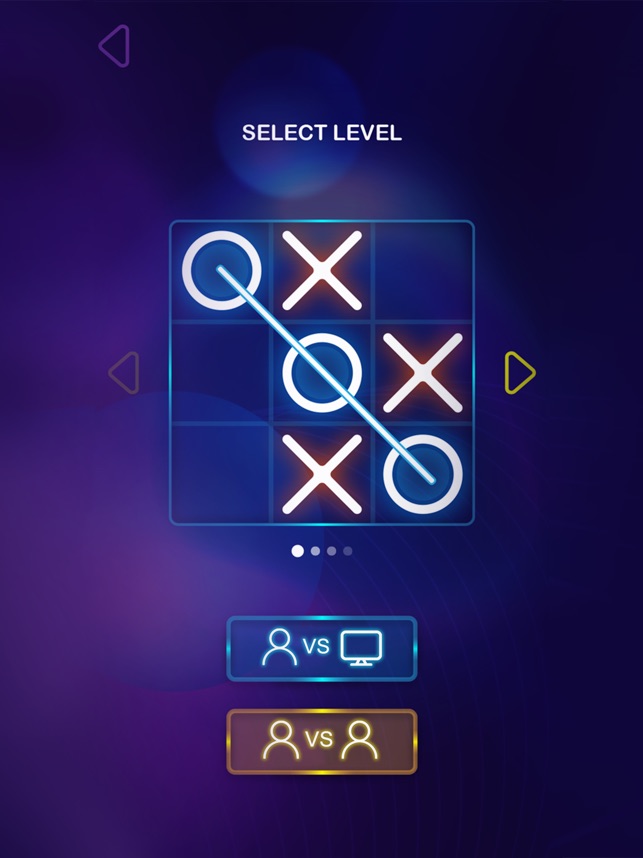 Tic Tac Toe Glow - XOXO on the App Store