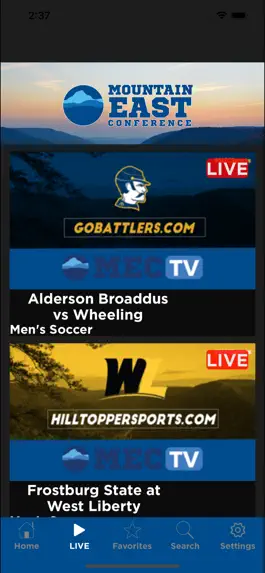 Game screenshot Mountain East Conference apk