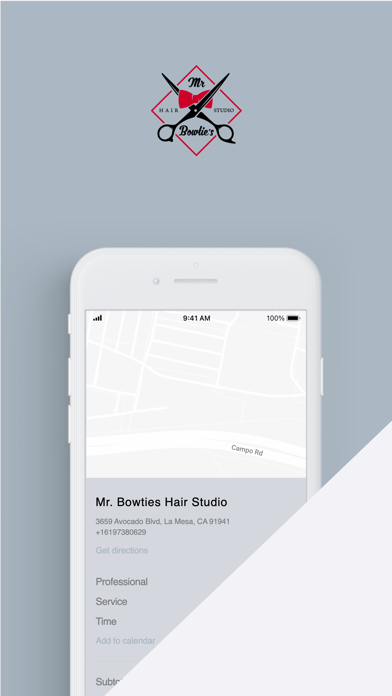 Mr. Bowties Hair Studio Screenshot