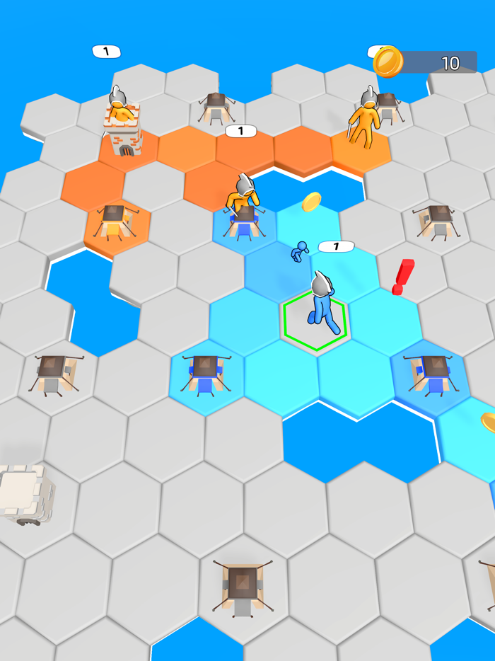 Hexagon Wars 3D