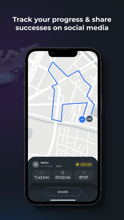 AMAZY Move2Earn Fitness App screenshot-5