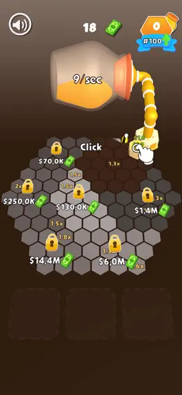Game screenshot HoneyComb Clicker hack