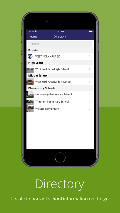 West York Area School District Screenshot